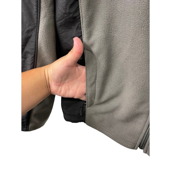 Boys REI Fleece Jacket Zippered Pockets Size Large 14-16 Gray Full Zipper - Picture 5 of 7
